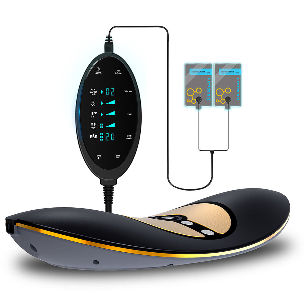 Smart Electric Wire Intelligent Massage Pillow Portable Relaxing Manual Heated High Quality Full Body Waist Massager - Balochistan LLC  Product Description Product Name Lumbar Traction Device Material ABS + PC Temperature range 40-50℃ Power 24W Cotton 4 PCS/CTN, 51.5X27.2 X 51.2CM/10KG Electric current 2A Pulse width 125-500MS Voltage 12V