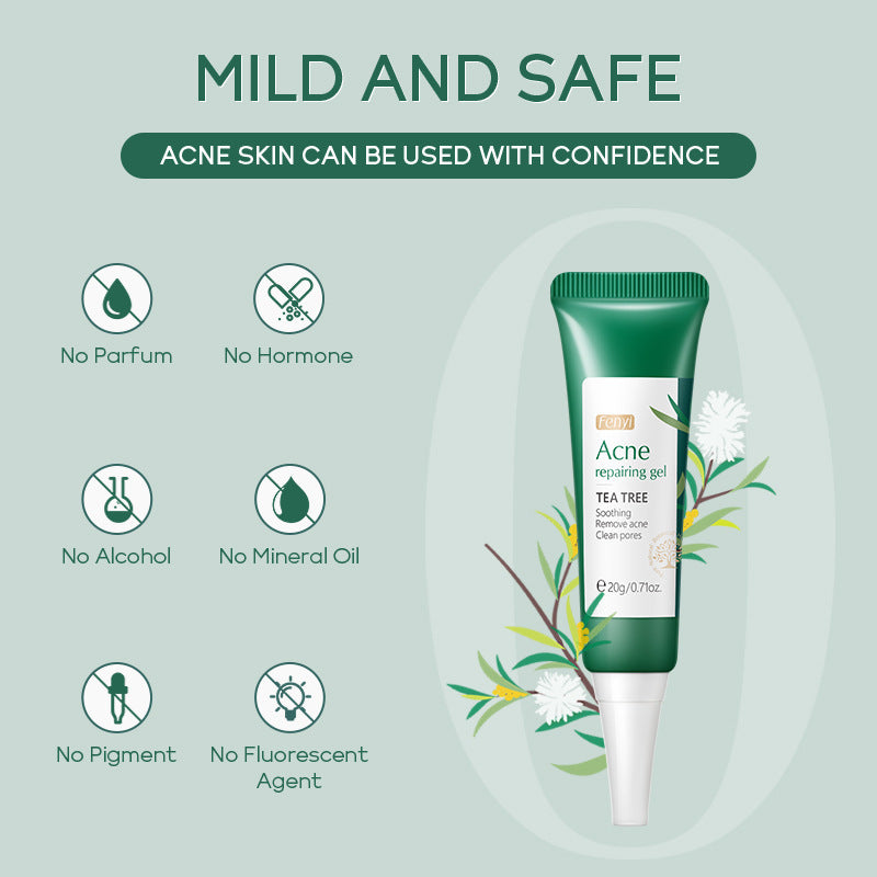 20g Moisturizing Skin Care Products - Balochistan LLC  Product information: Main ingredients: Acne medicine, tea tree oil, aloe Barbados leaf extract, quaternary ammonium salt -73 Content: 20g Packing list: Skincare products * 1 Product Image: