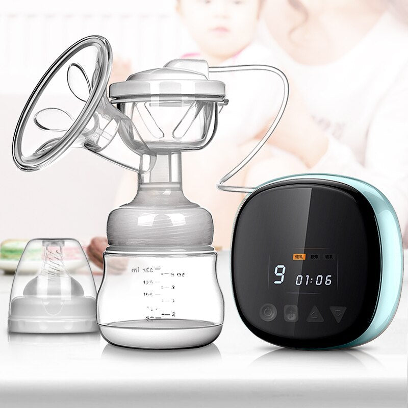 Rechargeable Breast Pump Milking Device Maternal Products - Balochistan LLC  Product information: Style: Electric Whether to bring a power adapter: No Material: Polypropylene (pp) Color: sky blue (English version), pink (English version) window.adminAccountId=243947913;