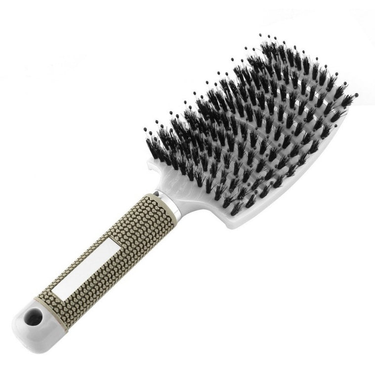 Hairbrush Anti Klit Brushy Haarborstel Women Detangler Hair Brush Bristle Nylon Scalp Massage  Teaser Hair Brush Comb - Balochistan LLC 