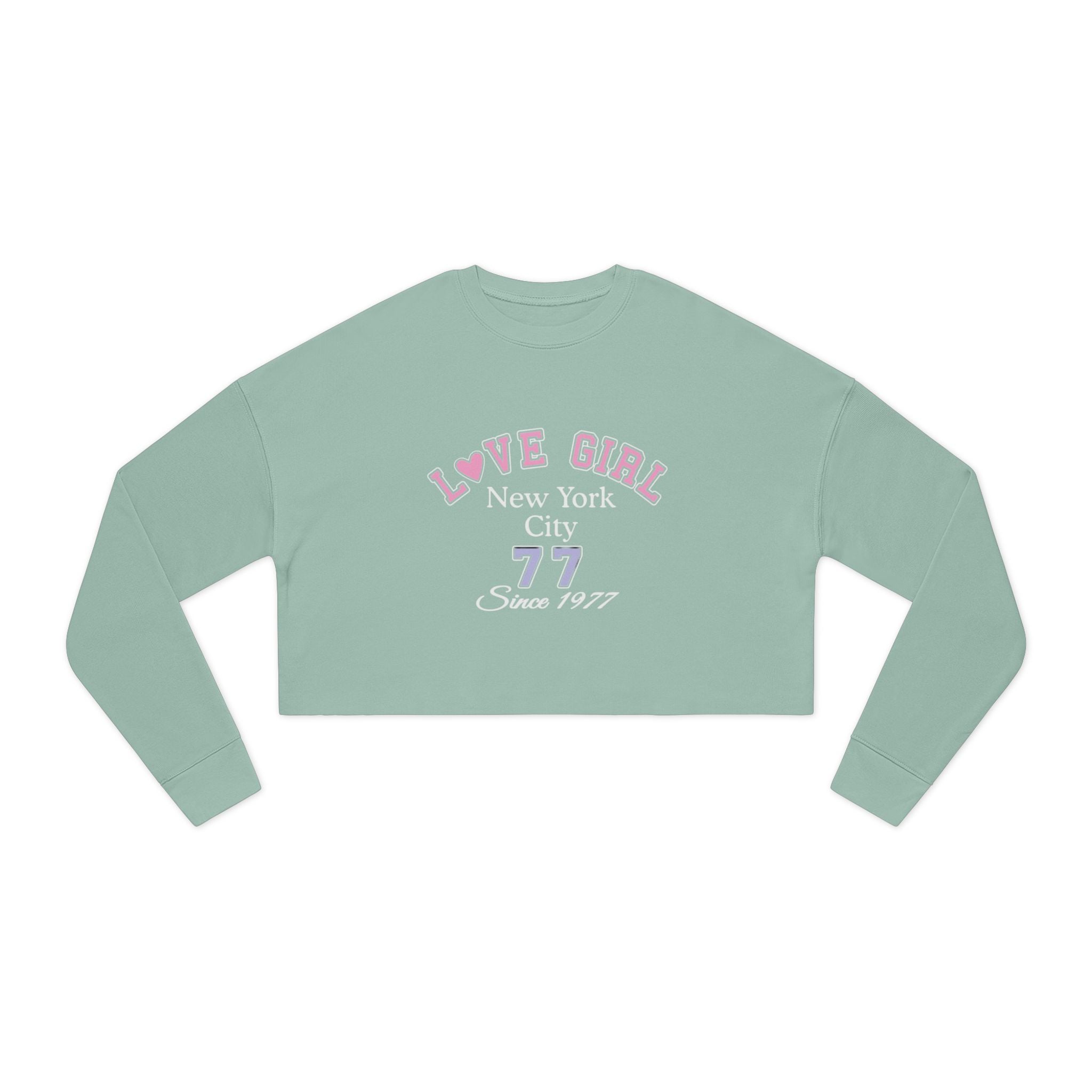 Sexy Women's Cropped Sweatshirt