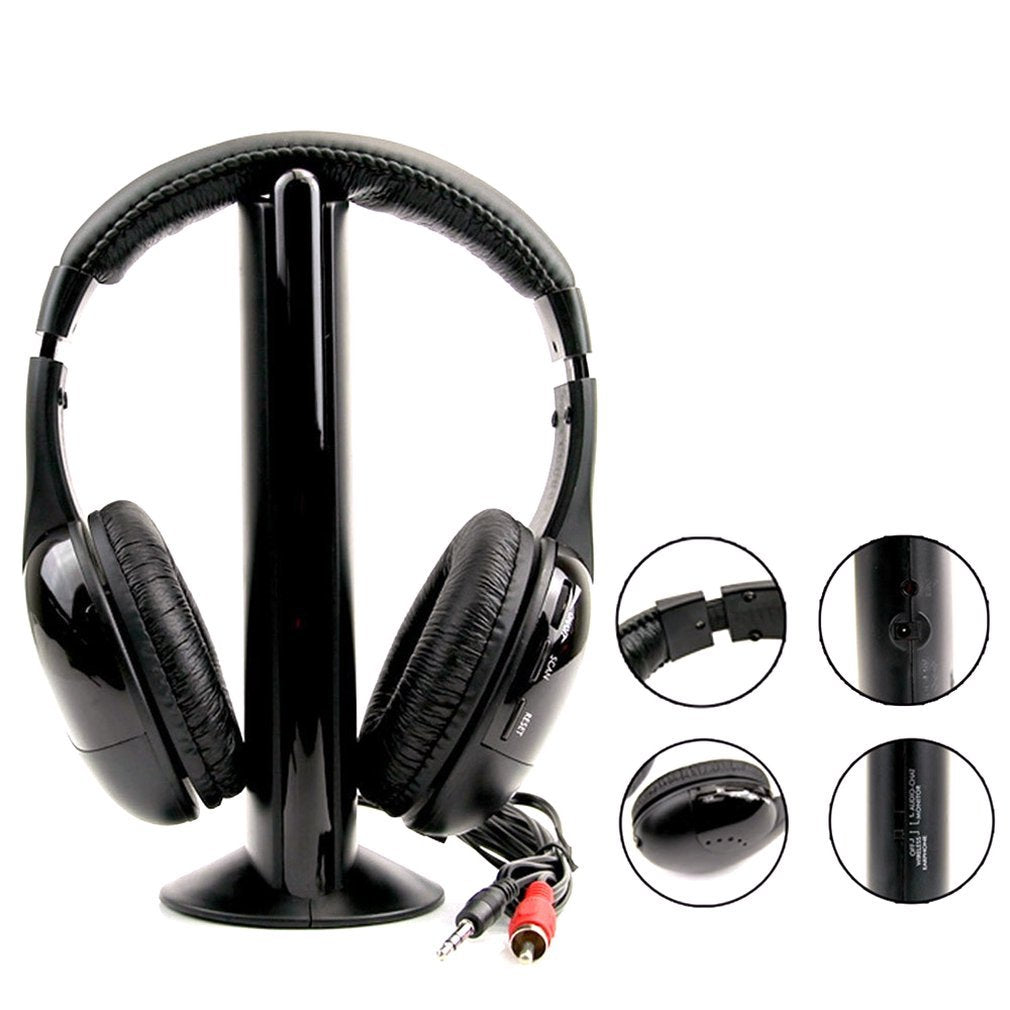 Multi-occasion Wireless Headset - Balochistan LLC  Iterface diameter: 3.5mm Wear type: over the head Size: about 220*200*90mm Package Included: 1 x Wireless Headset