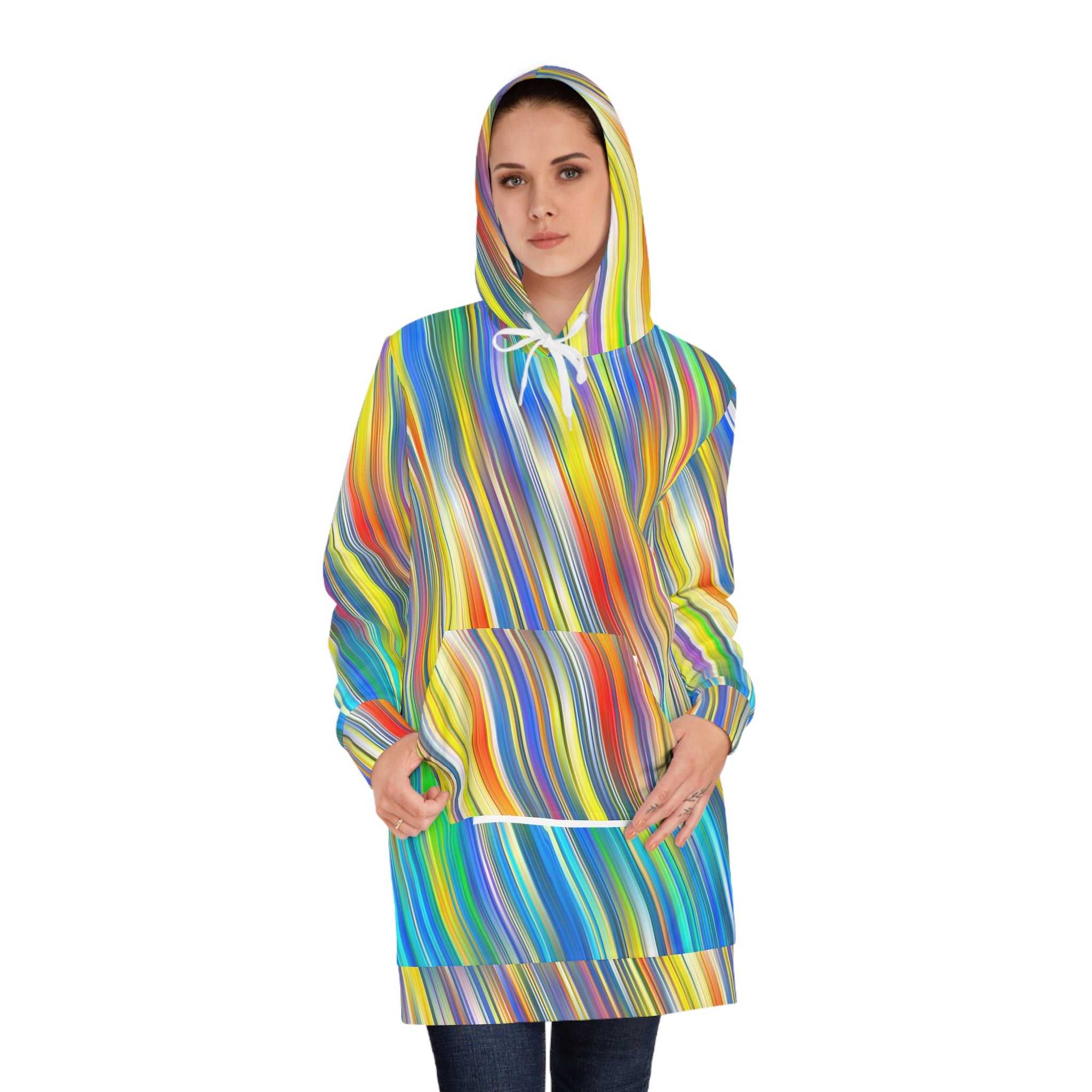 Women's Hoodie Dress - Stylish Dress - Balochistan LLC 