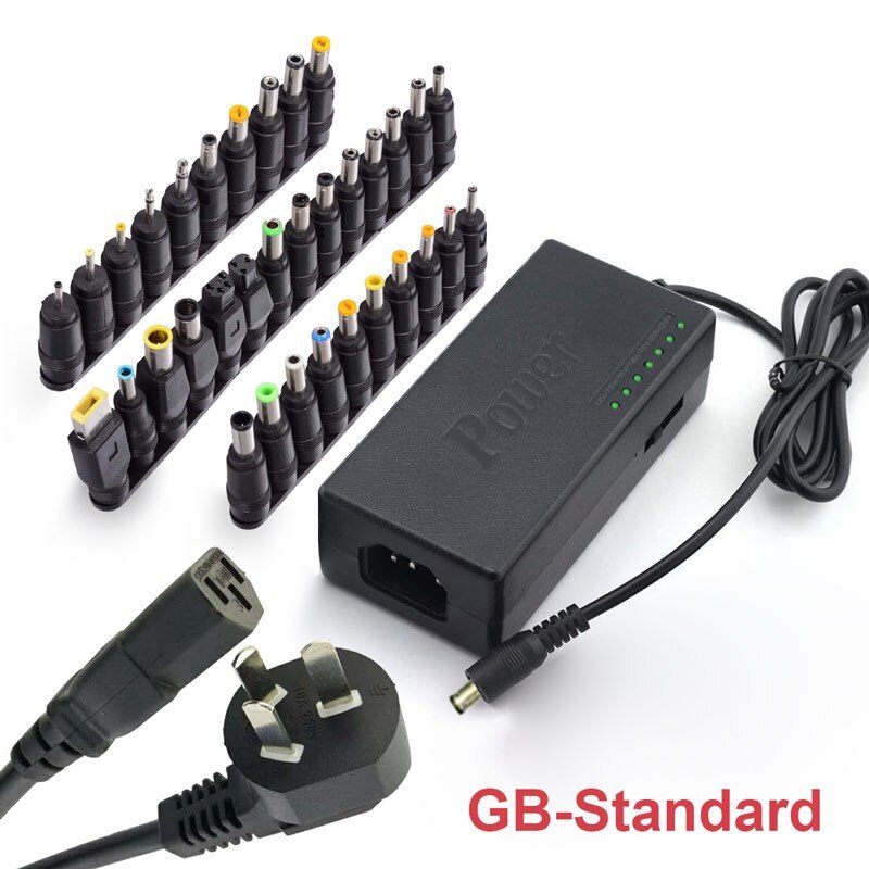 96w 12V24V universal adjustable power adapter - Balochistan LLC  Model: 96W+34 heads Output voltage: adjustable Input voltage range: 110-240V Charger Applicable Form: Universal Charger Applicable products: Tablet charger, monitor, laptop Applicable brands: multi-function Output current: 4A Input parameters: 100V-240V, 50/60Hz 96W Output parameters: 12V-15V-16V-18V-19V-20V-24V