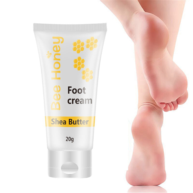 Honey moisturizing cream foot cream leg cream - Balochistan LLC  Product category: Foot cream Efficacy: Nourishing and nourishing Applicable people: General Ingredients: Honey extract, Avocado extract Avocado extract: Extract avocado extract, good Ductility and permeability, hydrating and moisturizing Improve dry, tender skin. Honey extract: Improve chapped skin, moisturize skin and repair skin Skin, delicate texture of the touch, moist The skin is not greasy, fresh and charming.