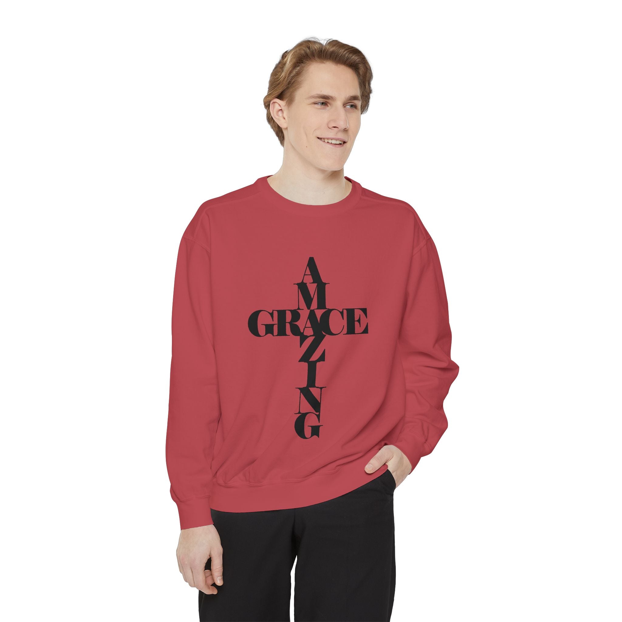 Kleidungsstückgefärbtes Sweatshirt, neues Design eingetroffen