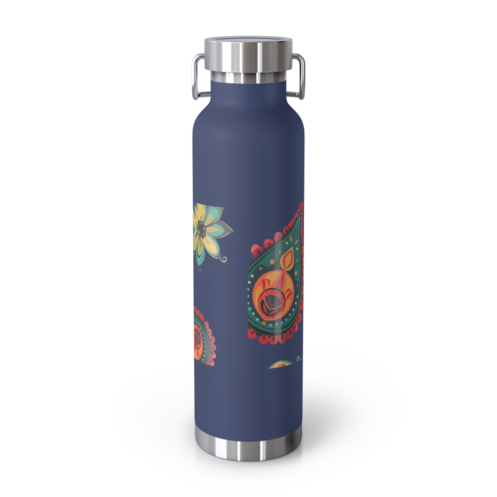 Copper Vacuum Insulated Bottle, 22oz - Balochistan LLC 