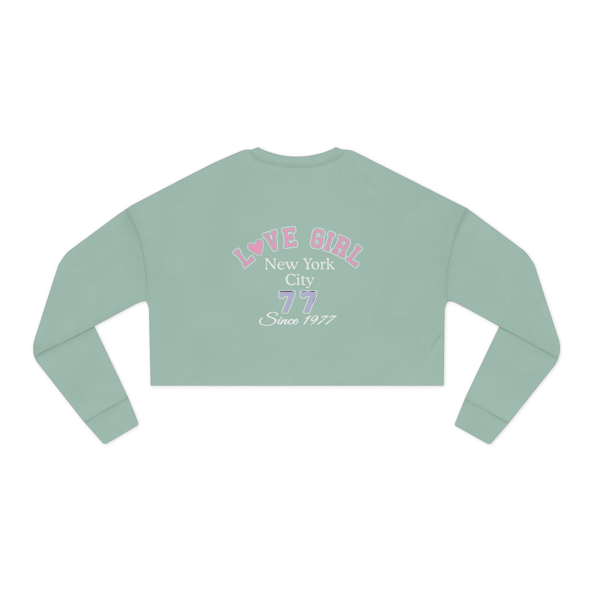 Sexy Women's Cropped Sweatshirt