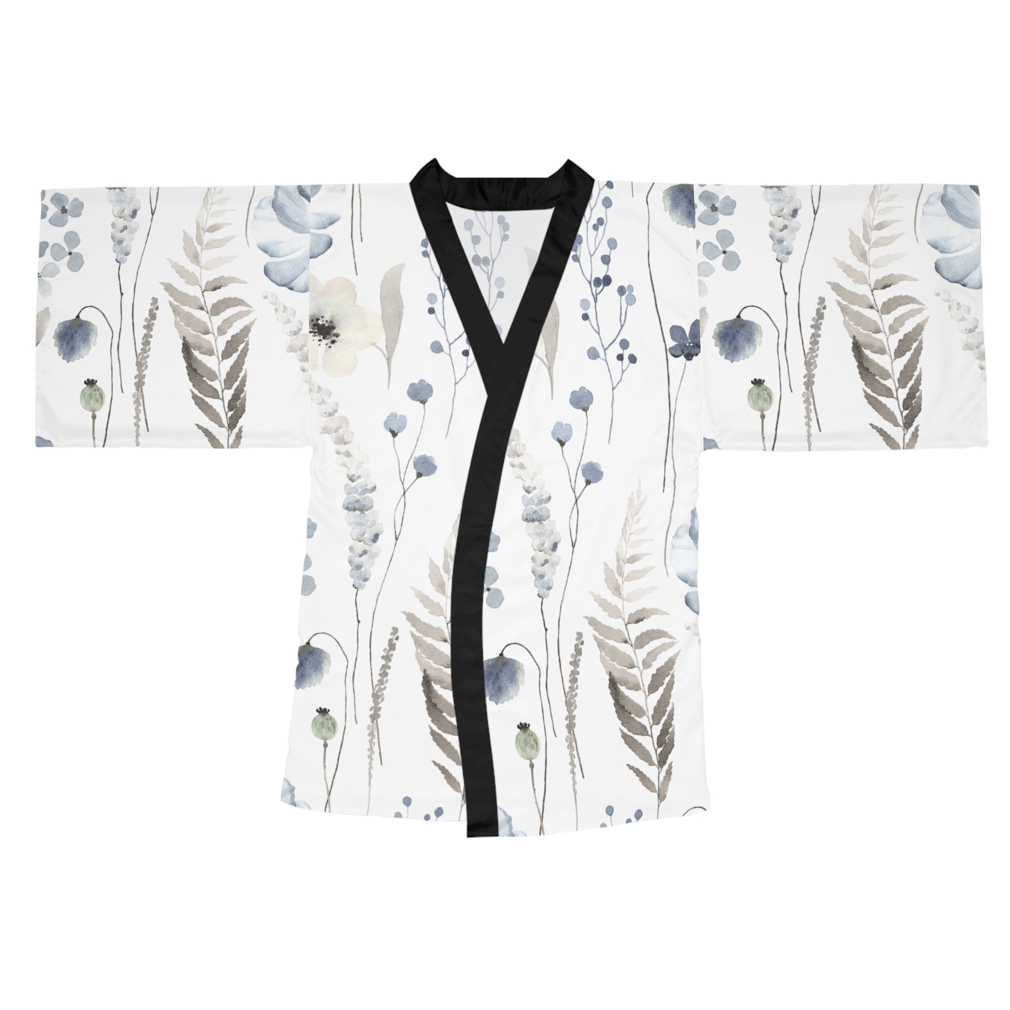 Long Sleeve Kimono Robe (AOP) - Balochistan LLC 