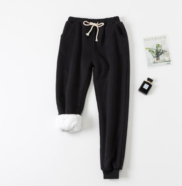 Lamb velvet padded sweatpants - Balochistan LLC 