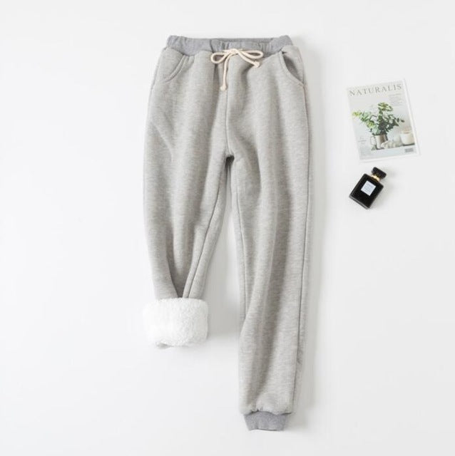 Lamb velvet padded sweatpants - Balochistan LLC 