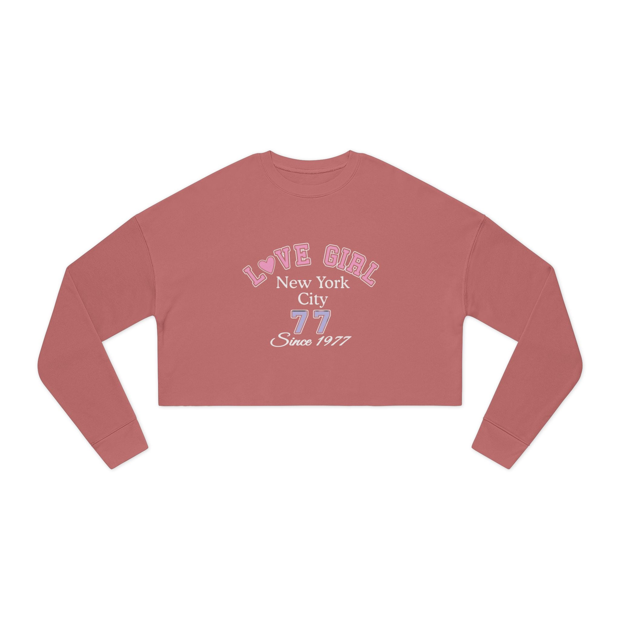 Sexy Women's Cropped Sweatshirt