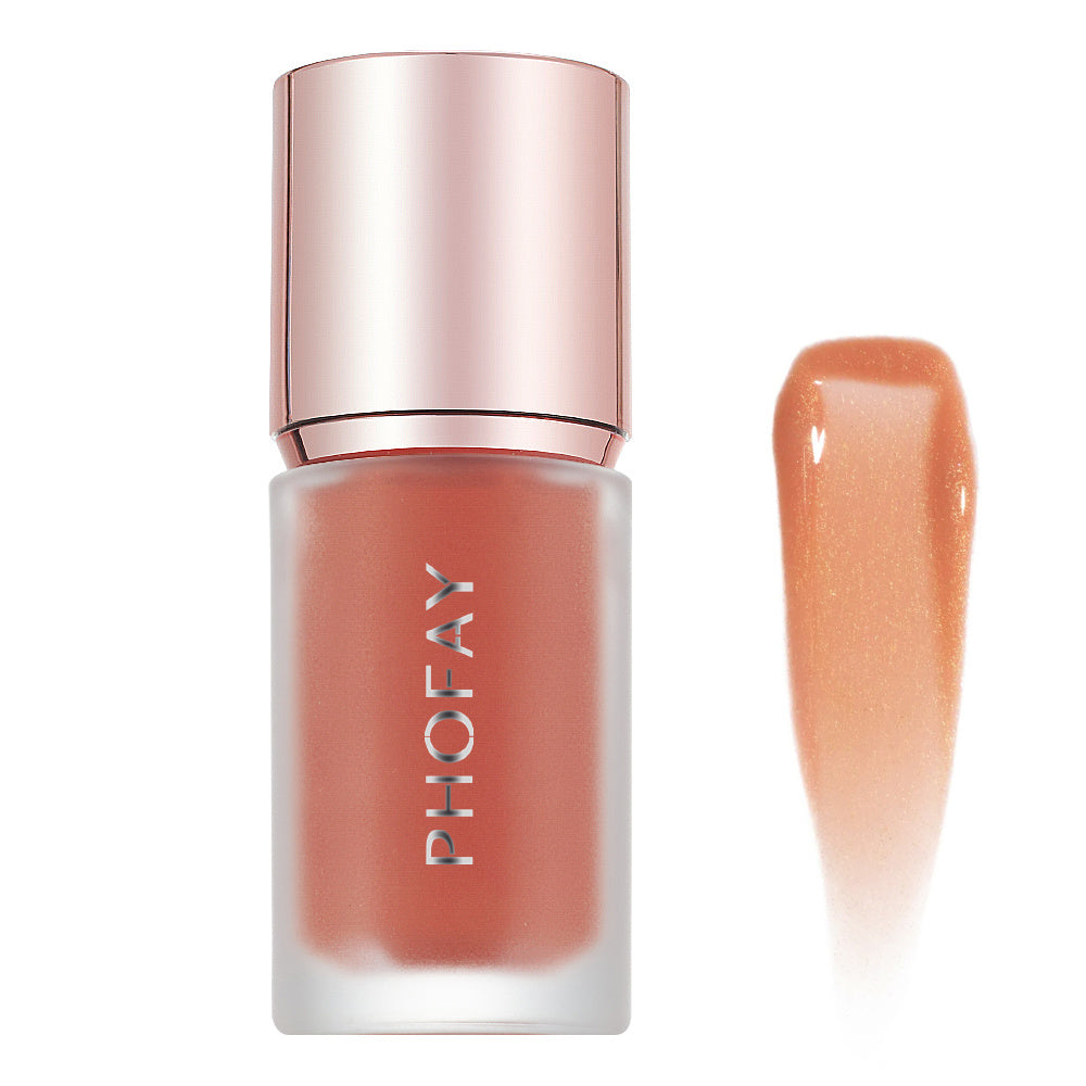 PHOFAY Mousse Liquid Blush - Balochistan LLC  Net Weight: 4.8 ML Functions: Matte, Long-lasting, Non-fading, Non-greasy SUGGESTED USAGE: Simply dip the sponge applicator into the product, dab onto the cheekbones and other sun-kissable areas and blend with fingers or a brush for a seamless, streak-free finish!