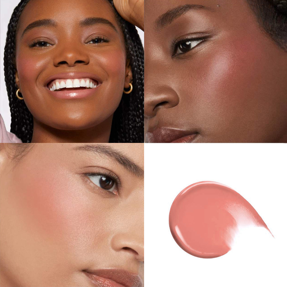 PHOFAY Mousse Liquid Blush - Balochistan LLC  Net Weight: 4.8 ML Functions: Matte, Long-lasting, Non-fading, Non-greasy SUGGESTED USAGE: Simply dip the sponge applicator into the product, dab onto the cheekbones and other sun-kissable areas and blend with fingers or a brush for a seamless, streak-free finish!