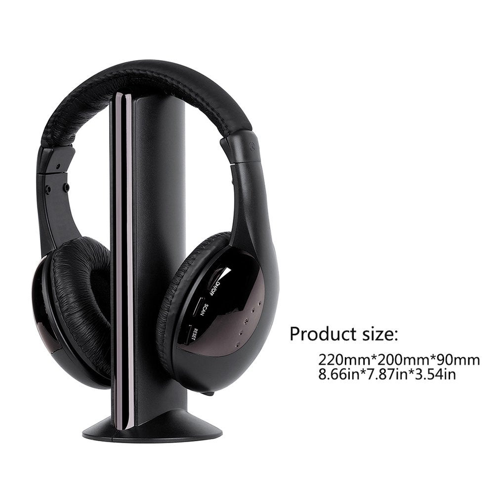 Multi-occasion Wireless Headset - Balochistan LLC  Iterface diameter: 3.5mm Wear type: over the head Size: about 220*200*90mm Package Included: 1 x Wireless Headset