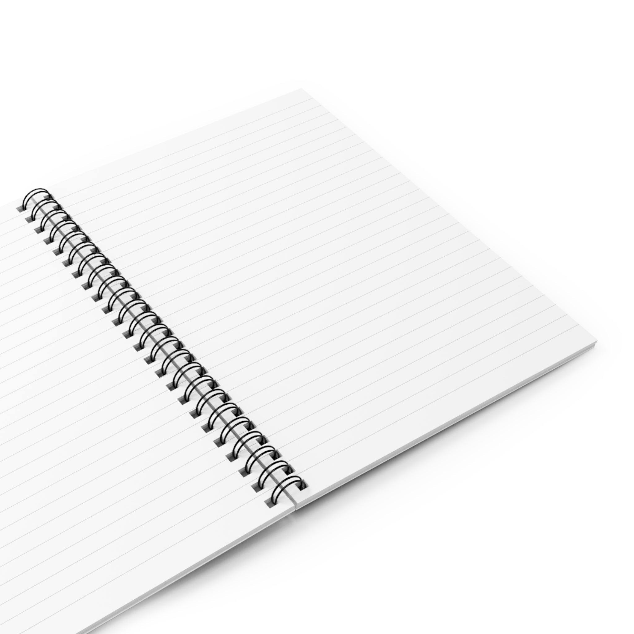 Ruled Line Spiral Notebook - 'Note Book' Design - Balochistan LLC 