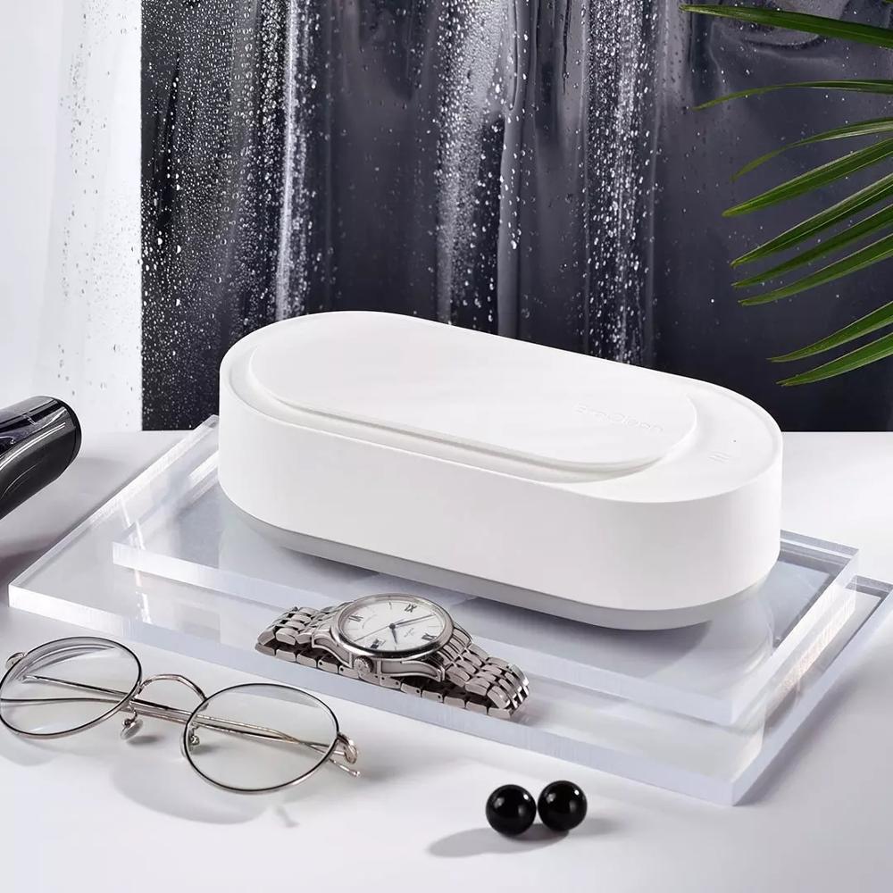 Clean Ultrasonic Cleaner Portable 45000Hz High-Frequency Vibration Cleaning Machine Jewelry Glasses Watch Cleaning - Balochistan LLC 