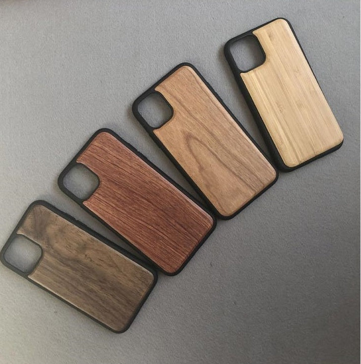 Compatible With  Mobile Phone Case Wooden Phone Case - Balochistan LLC  Note： Non-Apple branded products,Compatible with iPhone models Apple's latest mobile phone case for iPhone11 Style: protective case Material: TPU+PC+Walnut + deep carbon bamboo Style: simple Popular elements: business Craft: semi-manual