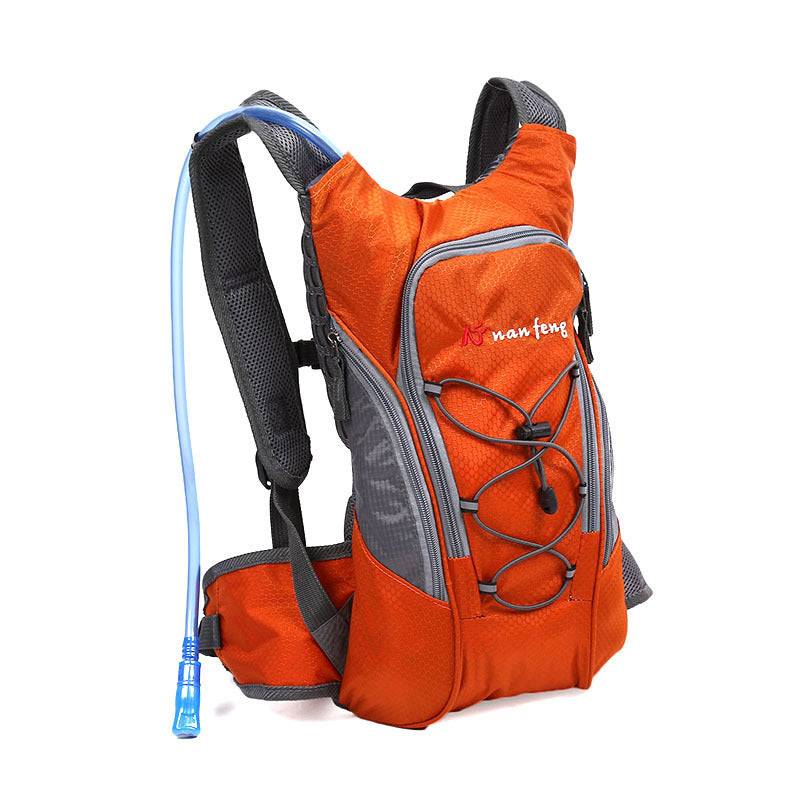 Sports outdoor bag bicycle riding water bag backpack Mountain hiking travel hiking shoulder bag bag - Balochistan LLC  Sports bag type: outdoor bag Applicable gender: neutral / male and female Material: Polyester Hardness: medium pattern: plain Capacity: 10L (can hold 2-5L water bag) Size: 11*24*45cm