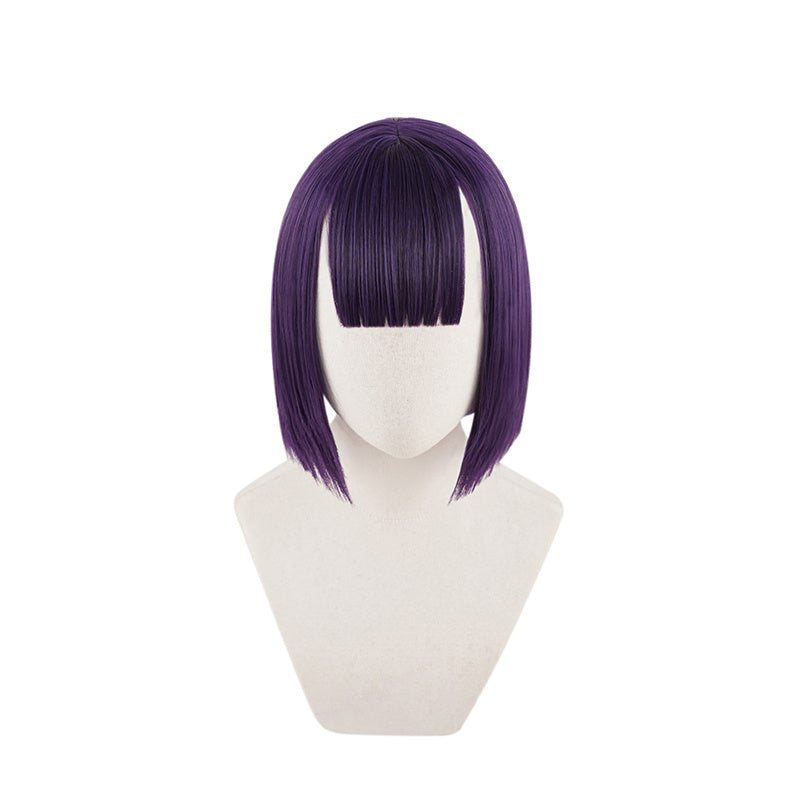 Cosplay wigs are short and purple - Balochistan LLC 