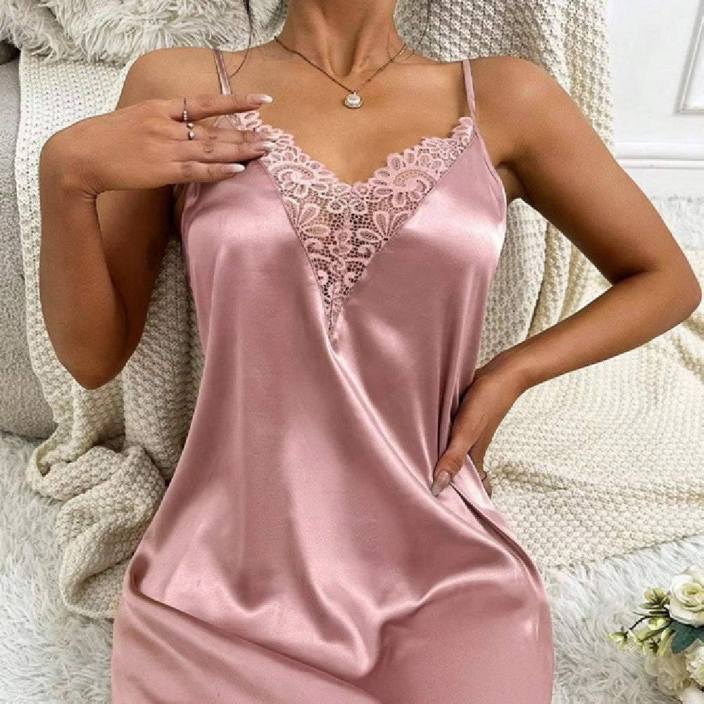 Fashion Personality Women's Lace Slip Nightdress