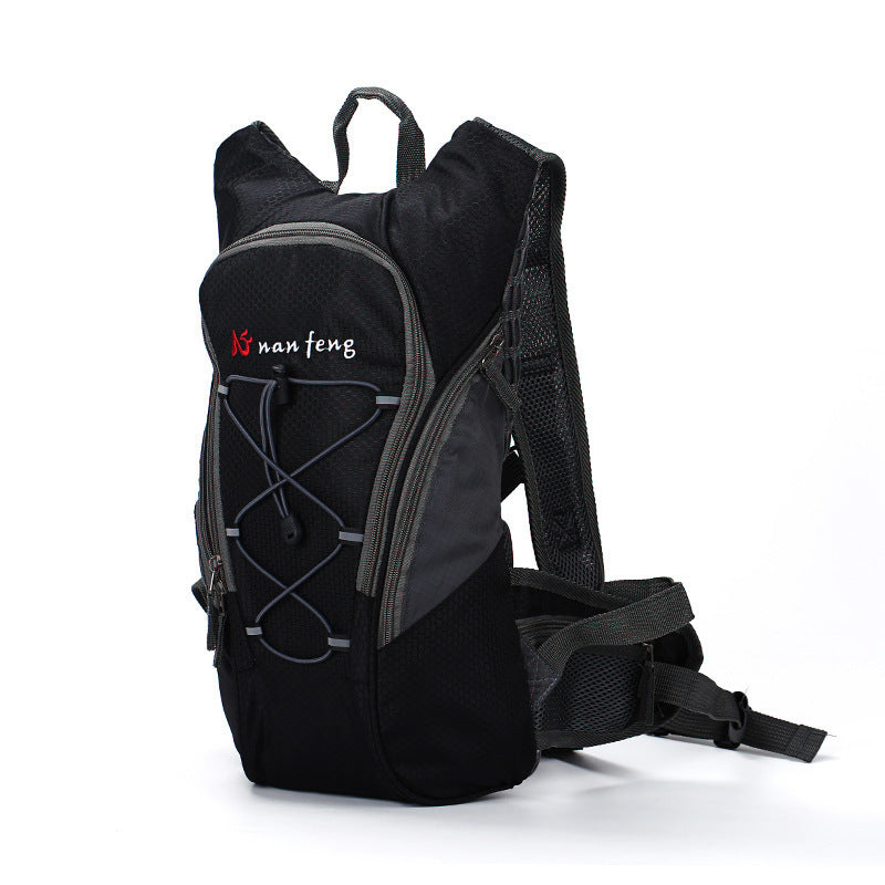 Sports outdoor bag bicycle riding water bag backpack Mountain hiking travel hiking shoulder bag bag - Balochistan LLC  Sports bag type: outdoor bag Applicable gender: neutral / male and female Material: Polyester Hardness: medium pattern: plain Capacity: 10L (can hold 2-5L water bag) Size: 11*24*45cm