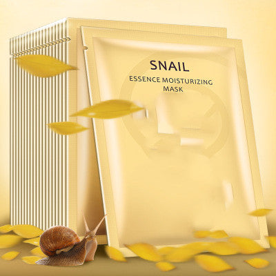 Snail Moisturizing Whitening Mask Cosmetics - Balochistan LLC  Product information: Net content: 25g (g/ml) Color classification: gold Ingredients: Snow lotus Product category: Tear type Efficacy: Whitening Package: Mask X1