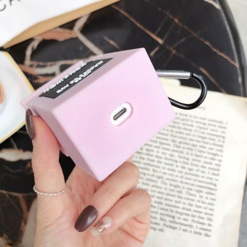 Perfume headset protective sleeve - Balochistan LLC  Earplug protective sleeve material: silica gel Item type: Headset Style: suitable for airpods case 1 / 2 / Pro apple