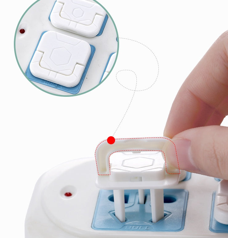 Baby products baby protection - Balochistan LLC  Name: Child safety socket cover / insulation socket set Ingredients: ABS resin Specification: two-phase three-phase Features; the socket cover can become a socket that is not afraid of accidents for children in a few seconds, and it is not easy for children to remove