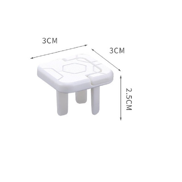 Baby products baby protection - Balochistan LLC  Name: Child safety socket cover / insulation socket set Ingredients: ABS resin Specification: two-phase three-phase Features; the socket cover can become a socket that is not afraid of accidents for children in a few seconds, and it is not easy for children to remove