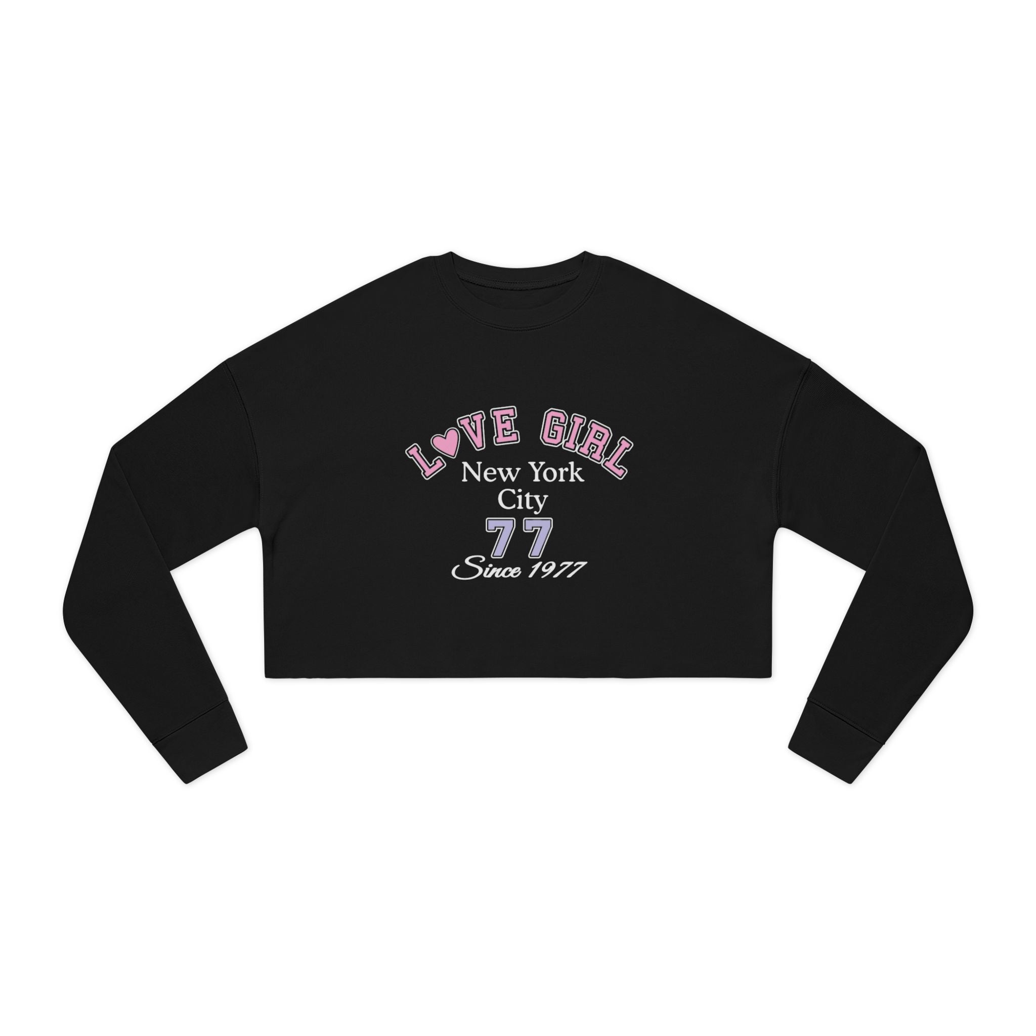 Sexy Women's Cropped Sweatshirt