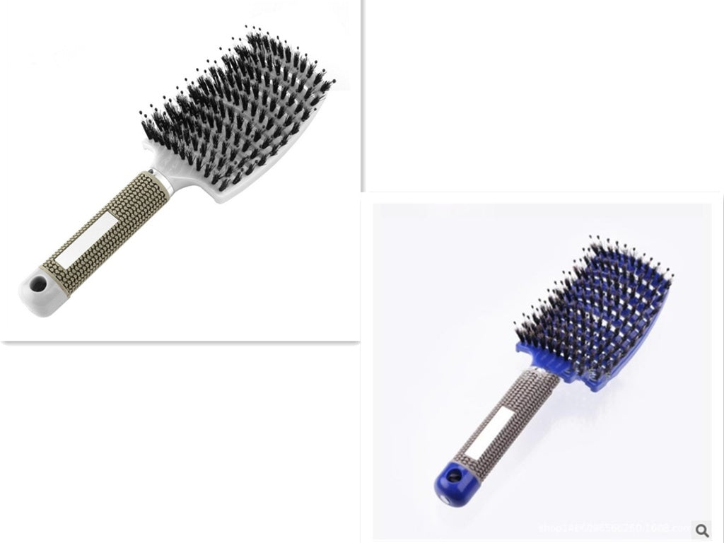 Hairbrush Anti Klit Brushy Haarborstel Women Detangler Hair Brush Bristle Nylon Scalp Massage  Teaser Hair Brush Comb - Balochistan LLC 