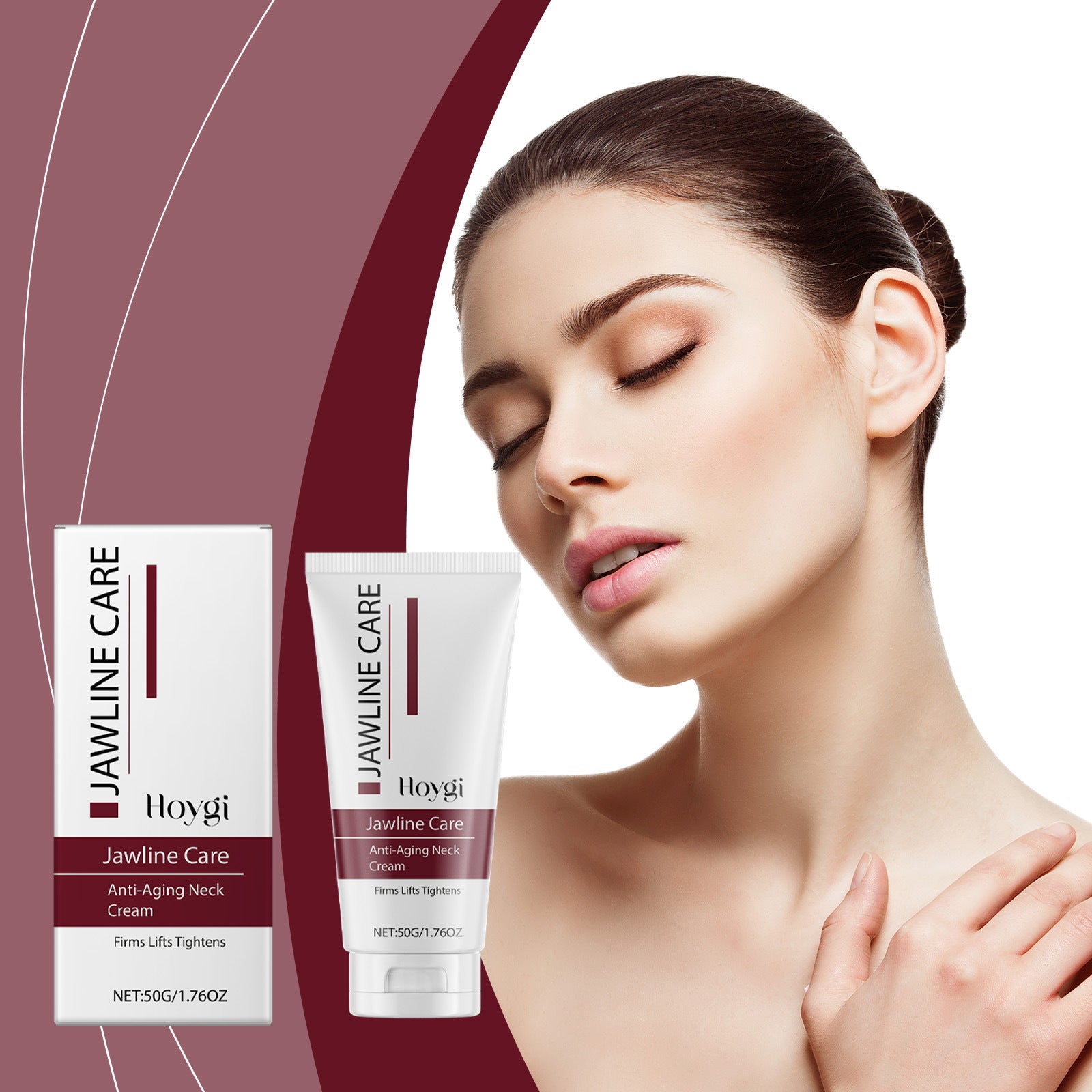 Mild Moisturizing, Nourishing And Hydrating Fade Neck Fine Lines Repair Firming Skin Neck Cream