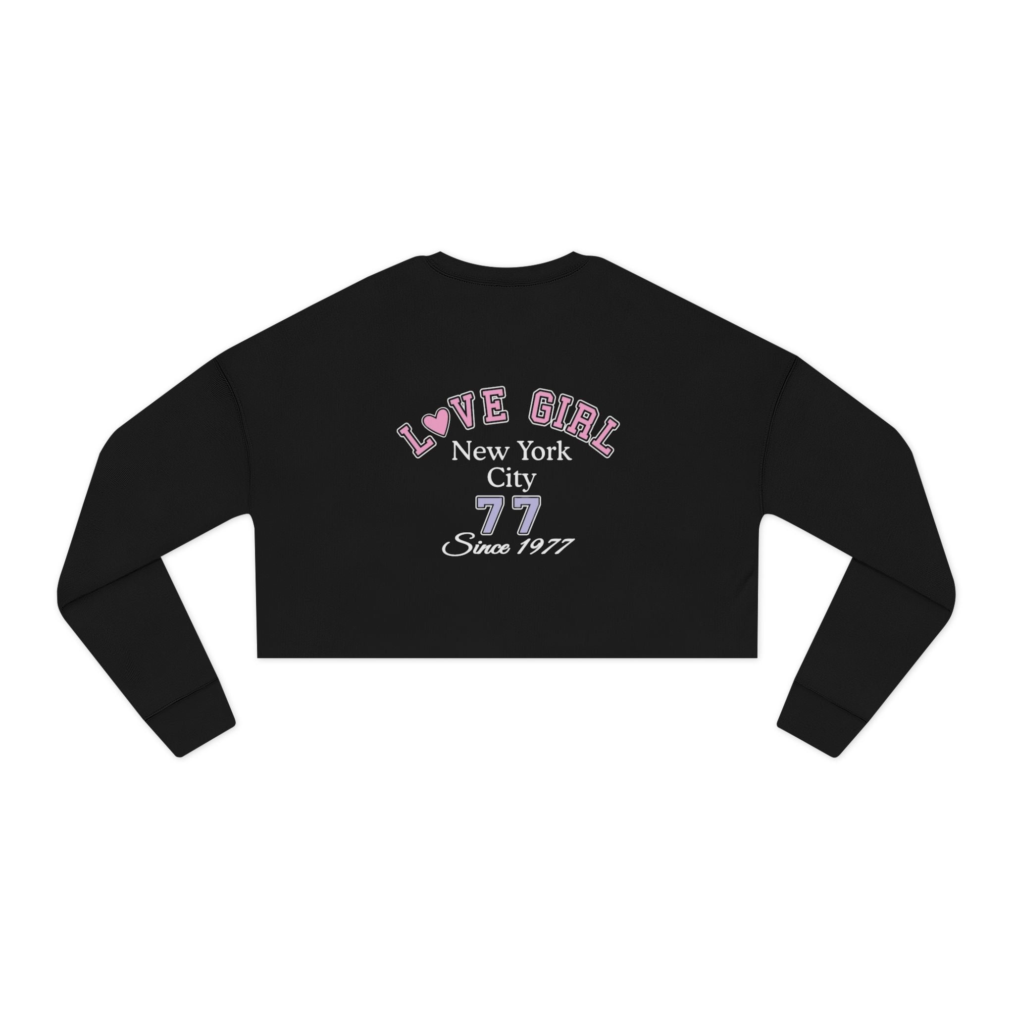 Sexy Women's Cropped Sweatshirt