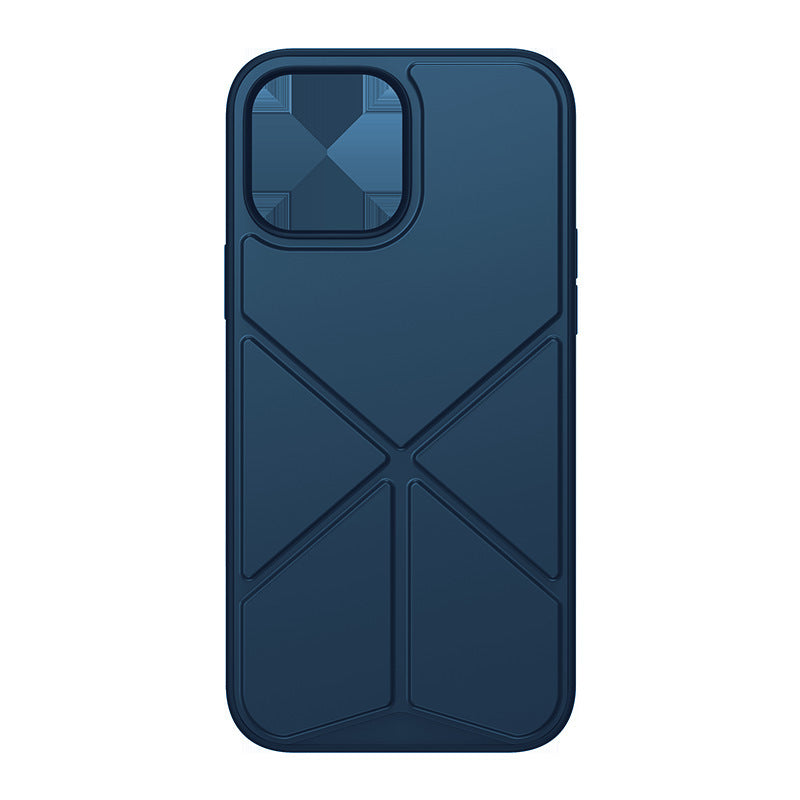 For 13 Series Element Stand Case - Balochistan LLC  Product information: Style: back cover Material: tpu Style: simple Popular elements: solid color Process: Injection Color: black, blue Remarks: Non-Apple brand products, compatible with IPhone models Packing list： Phone Case *1