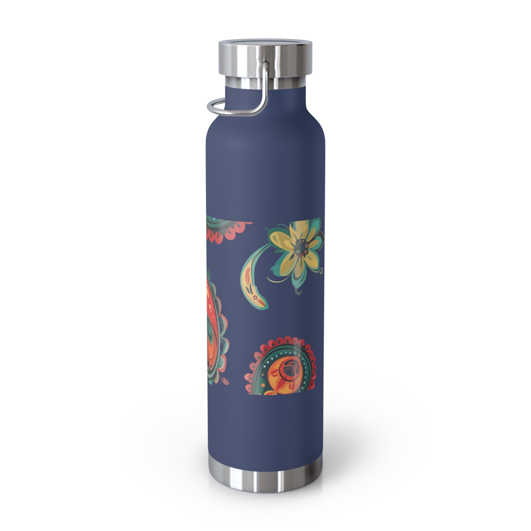 Copper Vacuum Insulated Bottle, 22oz - Balochistan LLC 