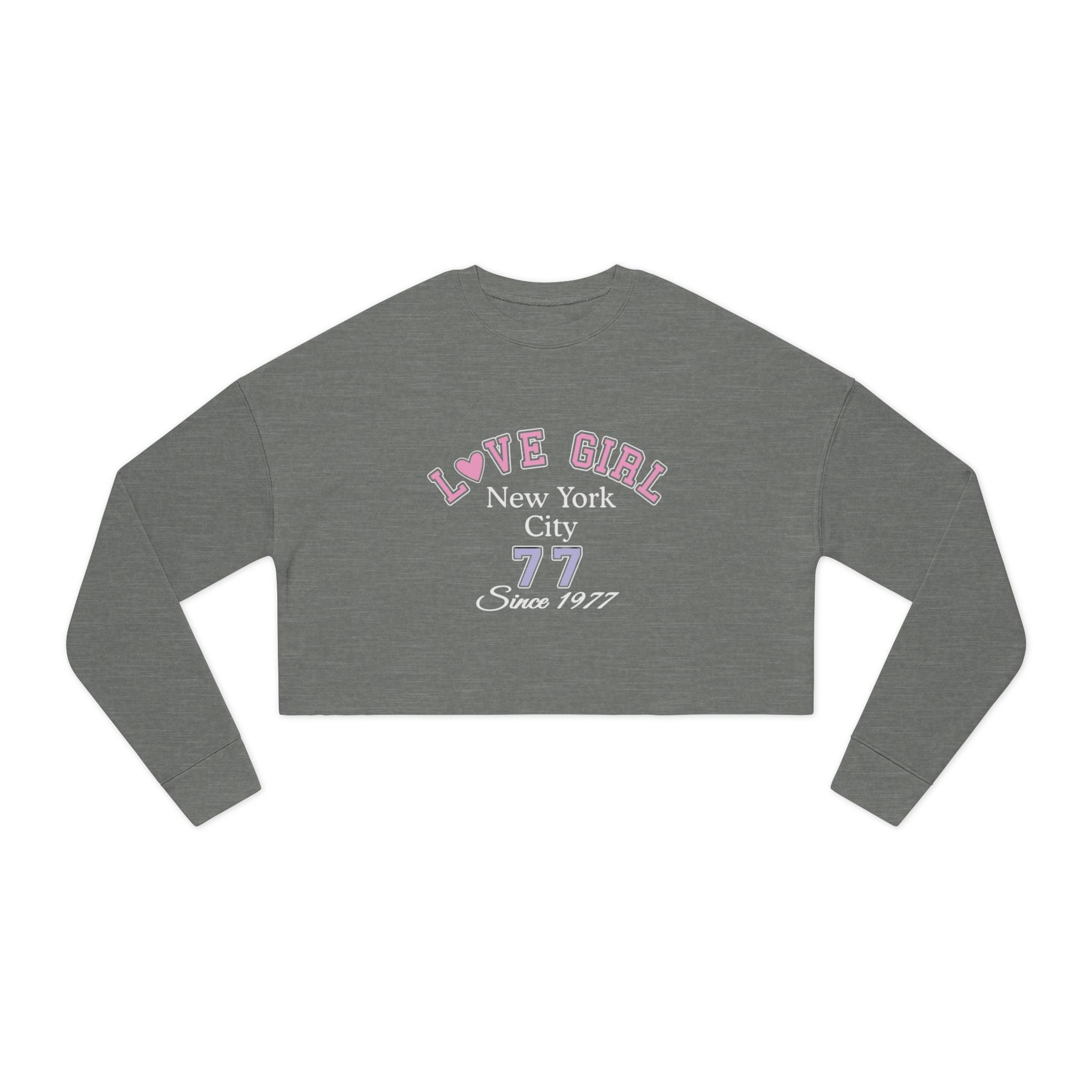 Sexy Women's Cropped Sweatshirt