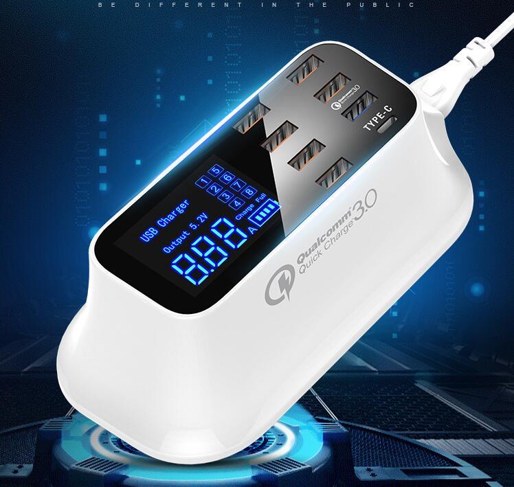 Quick Charge 3.0 Ordinary Smart USB Charger Station - Balochistan LLC 