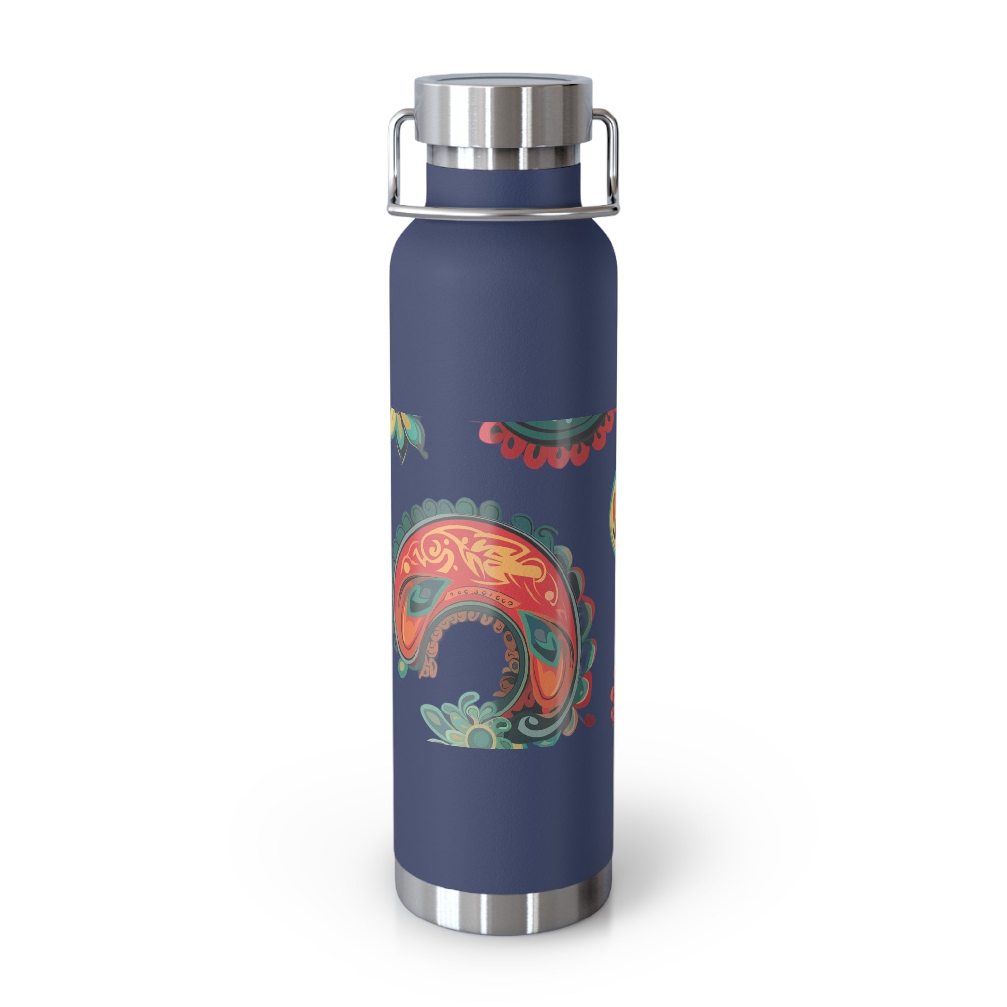 Copper Vacuum Insulated Bottle, 22oz - Balochistan LLC 