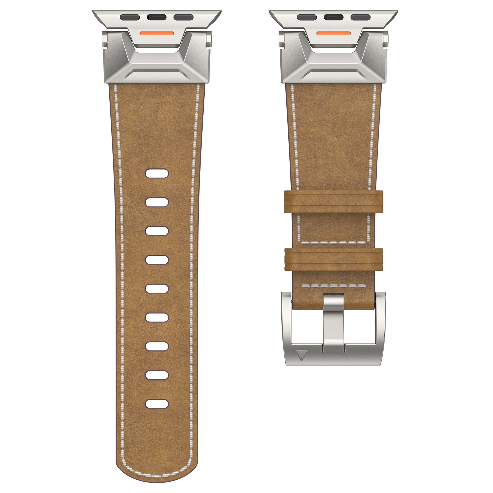 Business Style Functional Belt Watch Band - Balochistan LLC  Product information: Color: Black Napa, brown oil wax, light brown Crazy Horse, dark brown Crazy Horse Specification: 42/44/45/49mm Applicable models: Apple/Apple Product size: 13*9.5 * 2.6cm Packing List: pearlescent bag Style: business style Packing list: Pearlescent bag，Watch strap Product Image: