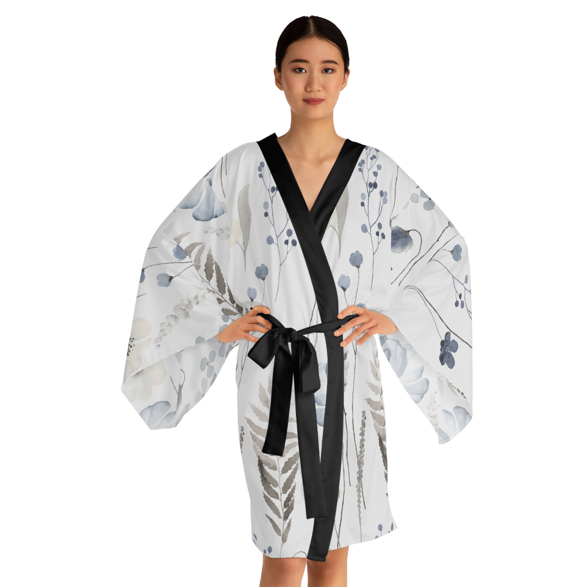 Long Sleeve Kimono Robe (AOP) - Balochistan LLC 