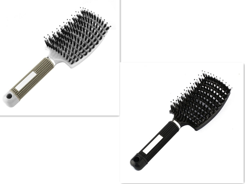 Hairbrush Anti Klit Brushy Haarborstel Women Detangler Hair Brush Bristle Nylon Scalp Massage  Teaser Hair Brush Comb - Balochistan LLC 