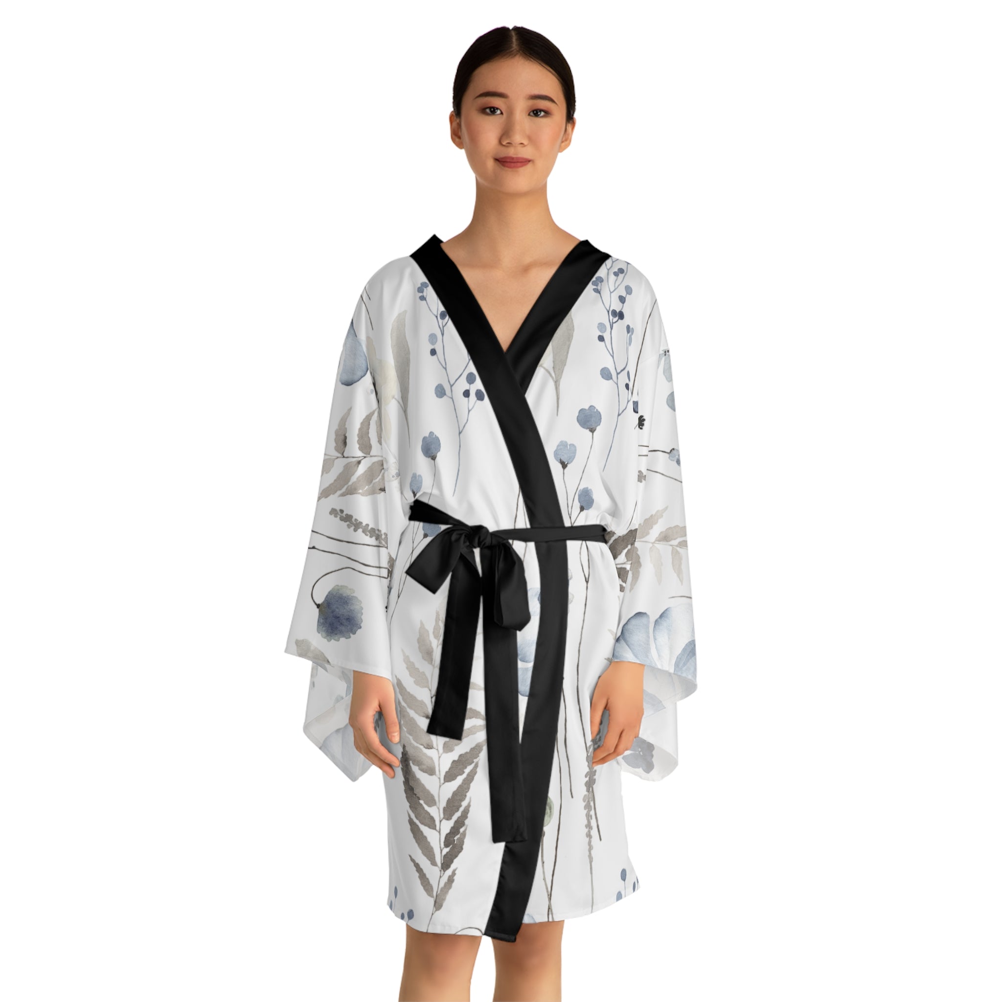 Long Sleeve Kimono Robe (AOP) - Balochistan LLC 