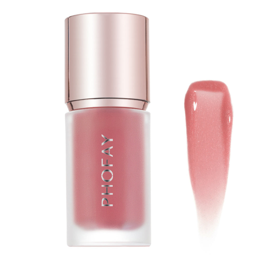 PHOFAY Mousse Liquid Blush - Balochistan LLC  Net Weight: 4.8 ML Functions: Matte, Long-lasting, Non-fading, Non-greasy SUGGESTED USAGE: Simply dip the sponge applicator into the product, dab onto the cheekbones and other sun-kissable areas and blend with fingers or a brush for a seamless, streak-free finish!