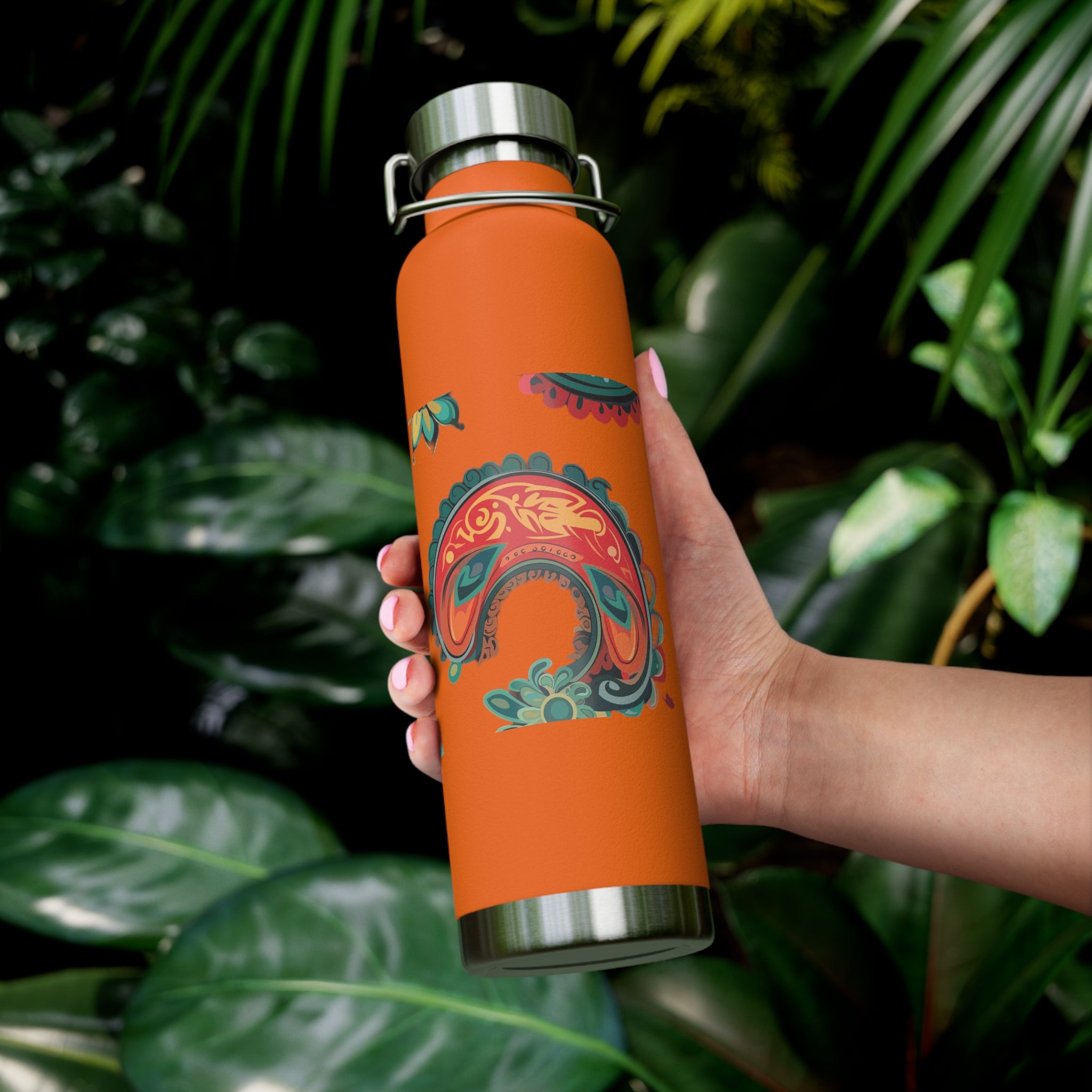 Copper Vacuum Insulated Bottle, 22oz - Balochistan LLC 