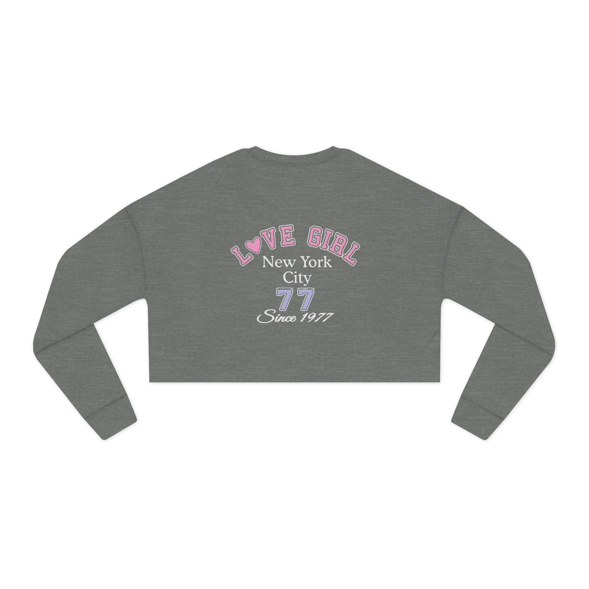 Sexy Women's Cropped Sweatshirt