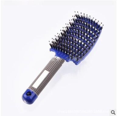 Hairbrush Anti Klit Brushy Haarborstel Women Detangler Hair Brush Bristle Nylon Scalp Massage  Teaser Hair Brush Comb - Balochistan LLC 