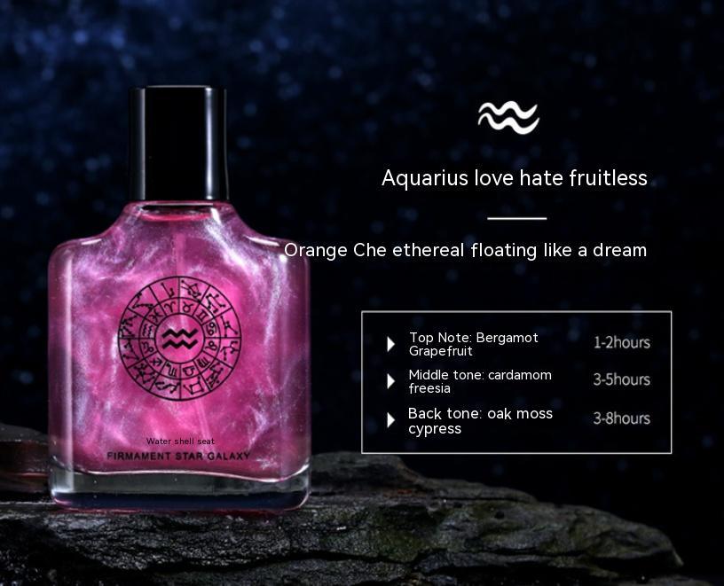 Perfume Long-lasting Light Perfume 12 Constellation Perfume Men And Women - Balochistan LLC  Product information: Net Content 50 Ml Aquarian, Fish 50 Ml, Aries 50 Ml, Taurus 50 Ml, Gemini 50 Ml, 50 Ml Cancer ML, Leo 50 Ml, Virgo 50 Ml, Libra 50 Ml, Scorpio 50 Ml, Sagittarius 50 Ml, Capricorn 50 Ml Size 7033 110mm Packing list: Glass bottle perfume * 1pc Product Image: