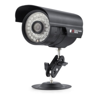 Surveillance cameras,  security products, security manufacturers, CMOS wholesale monitoring equipment - Balochistan LLC  Infrared Night Vision Camera Imagine sensor :CMOS Resolution :1000TV lines Minimum Illumination : 0 Lux / F1.2 SNR : >48db Shutter Speed :1/50(1/60)—1/100,000 Power consumption :DC 12V 750mA LED Type /Num :Ф5 36PCS