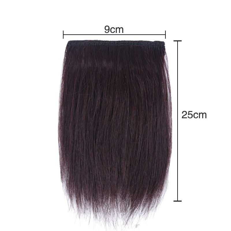 Pads Wigs Women Pads Back Of  Head The Real Hair - Balochistan LLC  Produce information Applicable people: Ladies Can it be dyed and ironed: It can be dyed Hair material: real hair Hair piece type: roll Hair length: 10cm, 15cm, 25cm Packing list Wig piece*1